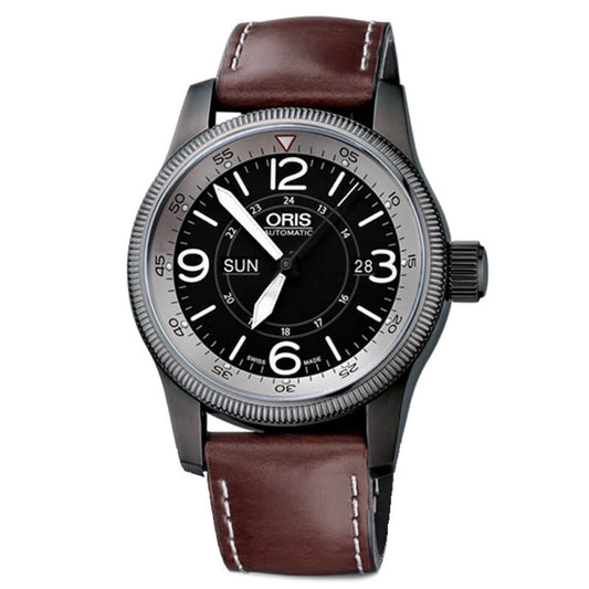 オリス（ORIS)ビッグクラウン デイデイト タイマー 735 7660 4264-07 5 22 75  腕時計