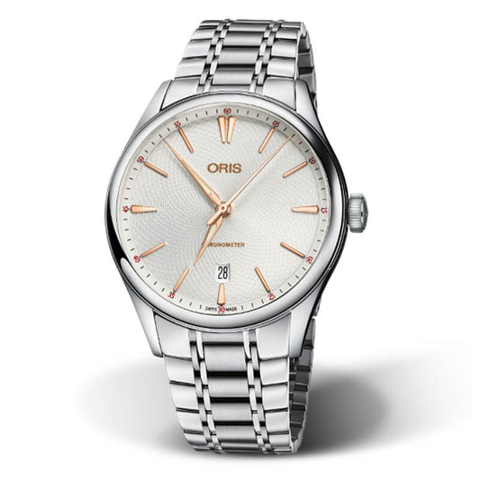 Oris(オリス) Artelier(アートリエ) クロノメーター デイト /ステンレスベルト/ 737 7721 4031-07 8 21 88　腕時計