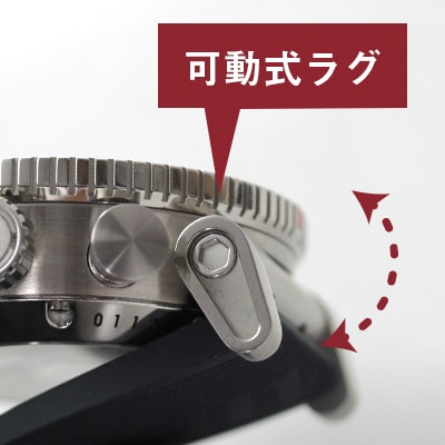 hanhart（ハンハルト）  PRIMUS DIVER（プリムス ダイバー） 742.270-132　腕時計