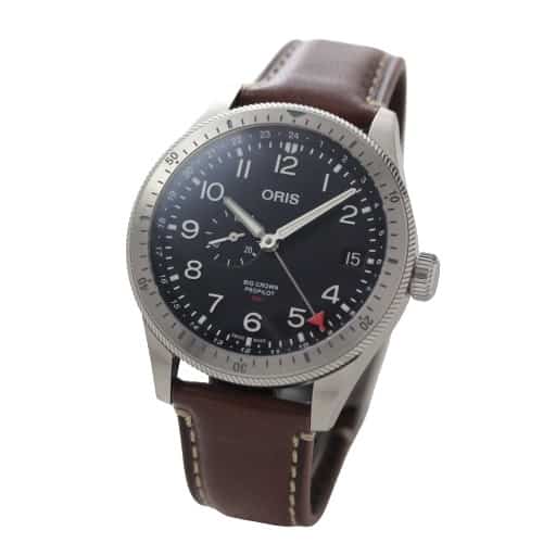 オリス（ORIS)ビッグクラウン プロパイロット タイマーGMT 748 7756 4064-07 5 22 07LC 腕時計