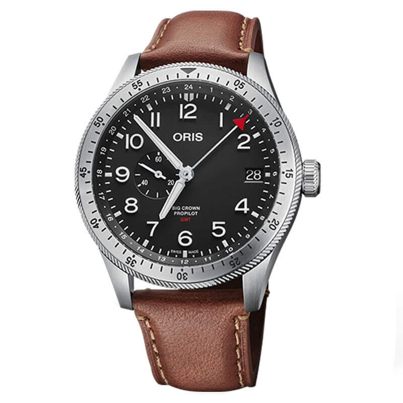 オリス（ORIS)ビッグクラウン プロパイロット タイマーGMT 748 7756 4064-07 5 22 07LC 腕時計