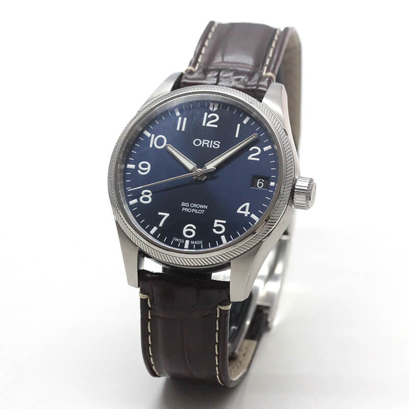 オリス（ORIS)ビッグクラウン プロパイロット 自動巻き/ 751 7697 4065-07 1 20 72FC 腕時計