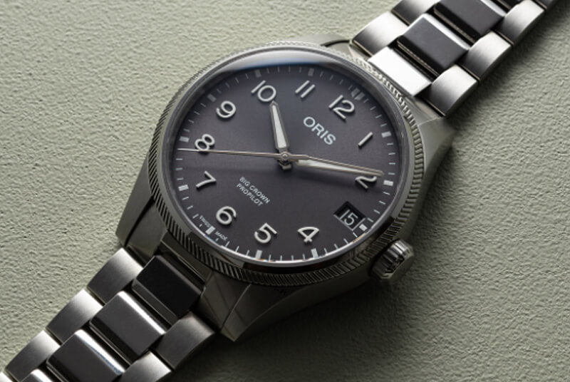 オリス(ORIS)ビッグクラウン プロパイロット ビッグデイト 腕時計 751 7761 4063-07 8 20 08P