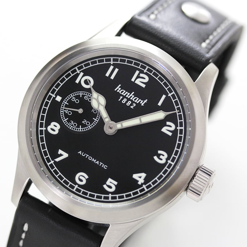 hanhart（ハンハルト） PIONEER PREVENTOR9（パイオニア プリヴェンター 9）/ブラック/ 752.210-001　腕時計