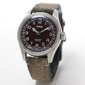 オリス(ORIS)ビッグクラウン オリジナル ポインターデイト メンズ 754 7741 4068-07 5 20 50 腕時計 レッド