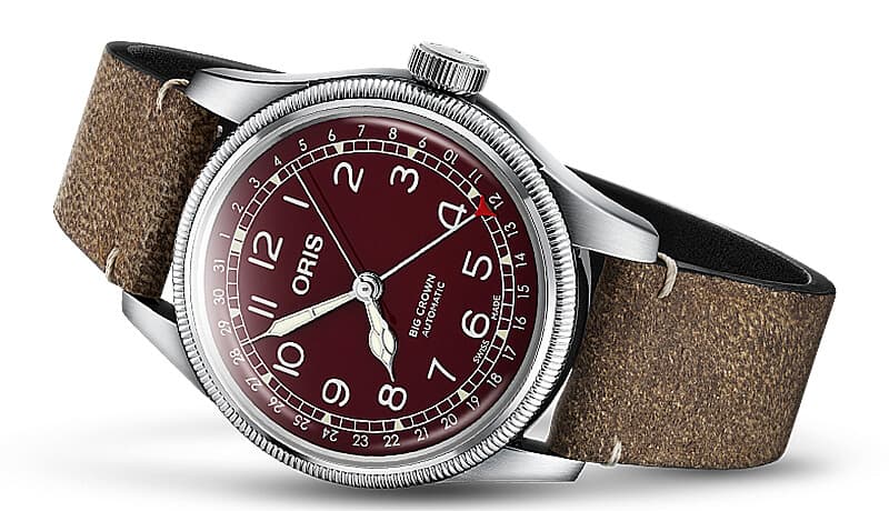 オリス(ORIS)ビッグクラウン オリジナル ポインターデイト メンズ 754 7741 4068-07 5 20 50 腕時計 レッド