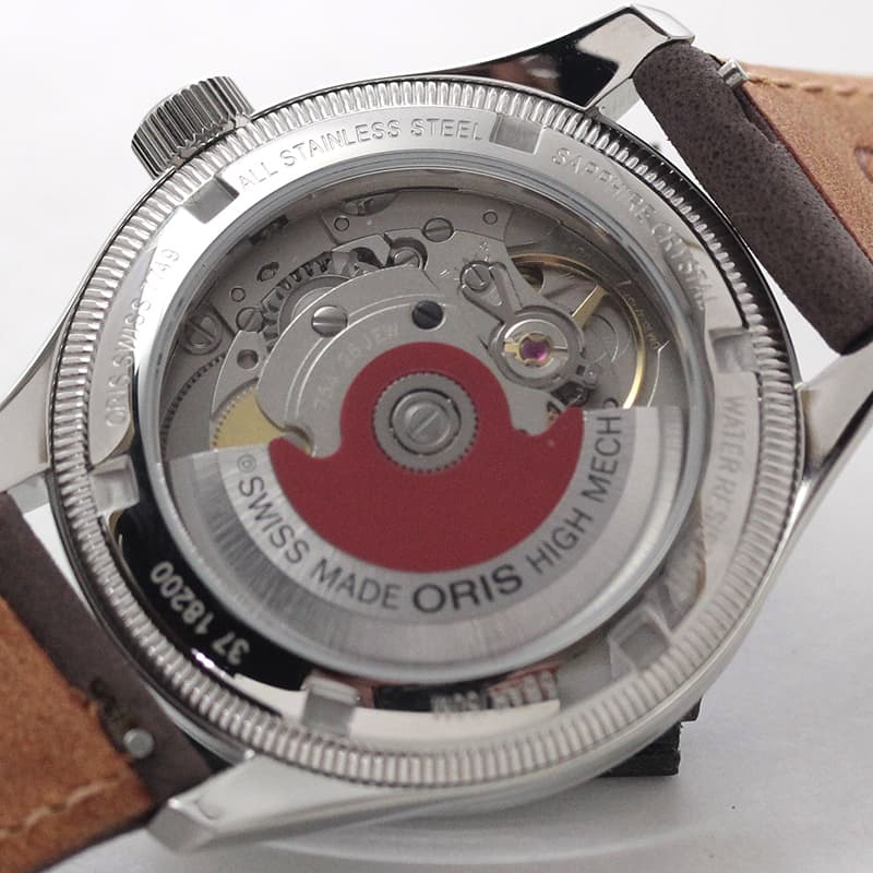オリス　ビッグクラウン  ポインターデイト 36mm/ブラック/ 754 7749 4064-07 5 17 67 ボーイズ/レディース　腕時計