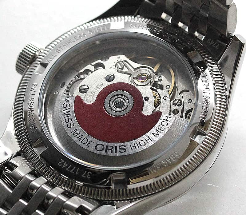 オリス　ビッグクラウン  ポインターデイト 36mm/ブラック/ 754 7749 4064-07 8 17 22 ボーイズ/レディース　腕時計