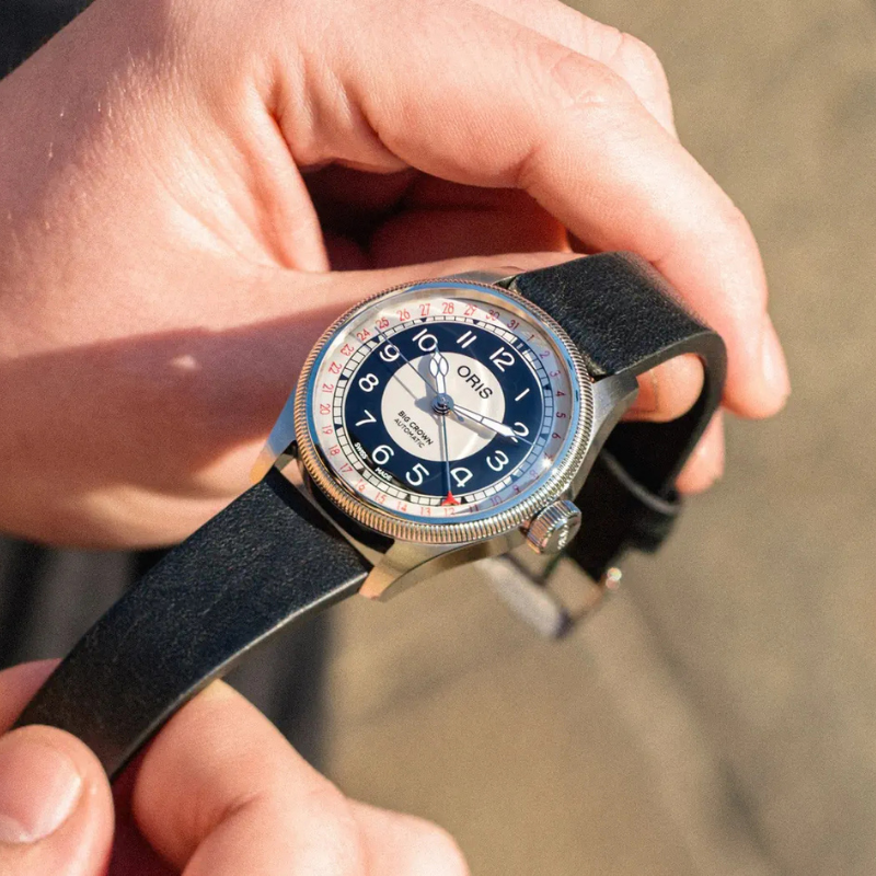 ORIS(オリス) ビッグクラウンポインターデイト ブルズアイ 腕時計 754 7779 4061-07 5 19 25