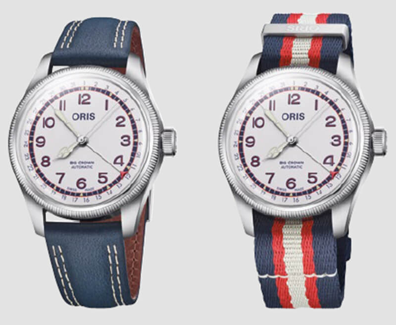 ORIS(オリス）ビッグクラウン ハンク・アーロン リミテッドエディション 腕時計 754 7785 4081-Set