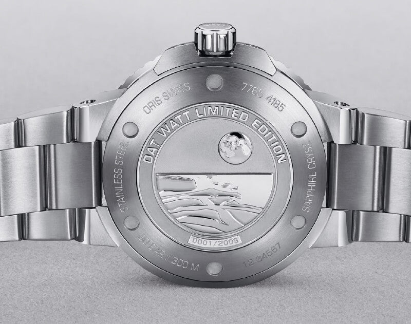 オリス（ORIS）AQUIS(アクイス) ダットワット リミテッドエディション 761 7765 4185-Set 腕時計 世界限定2009本