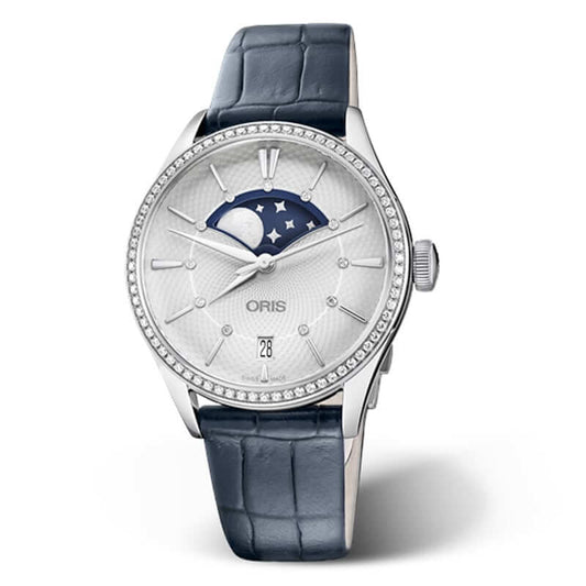 ORIS(オリス) アートリエ グランデリュヌ デイト ダイヤモンド/ムーンフェイズ/女性用/763 7723 4951-07 5 18 66FC/腕時計