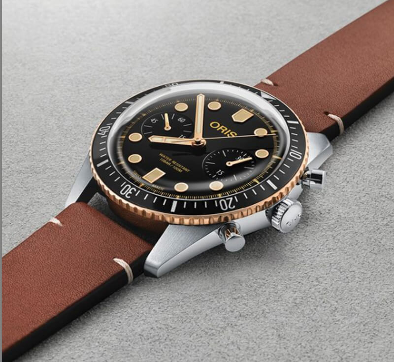 オリス(Oris)ダイバーズ65（Divers Sixty-Five）クロノグラフ 771 7744 4354-07 5 21 45 腕時計