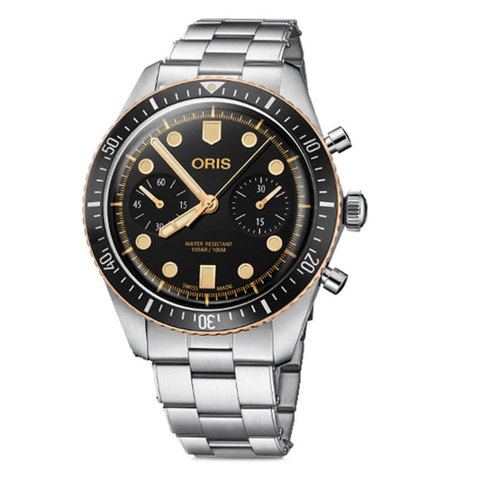 オリス(Oris)ダイバーズ65（Divers Sixty-Five）クロノグラフ 771 7744 4354-07 8 21 18 腕時計