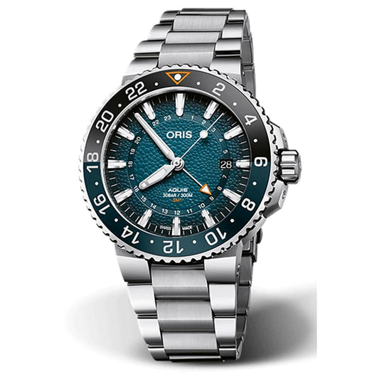 オリス/Oris/アクイス/ホエールシャークリミテッドエディション/GMTデイト/798 7754 4175-Set 2016本限定 腕時計
