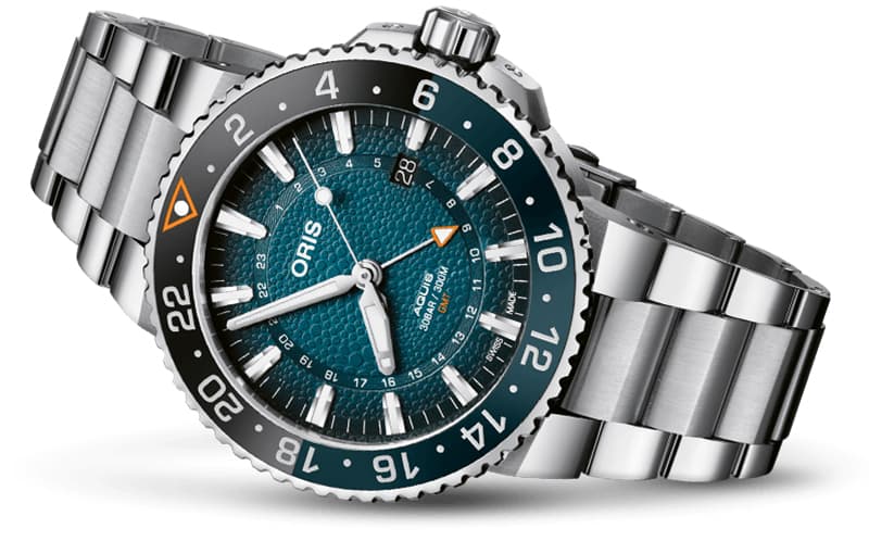 オリス/Oris/アクイス/ホエールシャークリミテッドエディション/GMTデイト/798 7754 4175-Set 2016本限定 腕時計