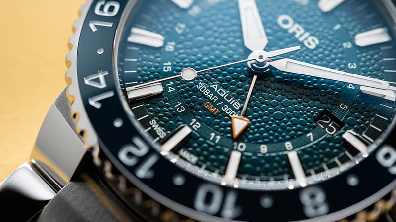 オリス/Oris/アクイス/ホエールシャークリミテッドエディション/GMTデイト/798 7754 4175-Set 2016本限定 腕時計