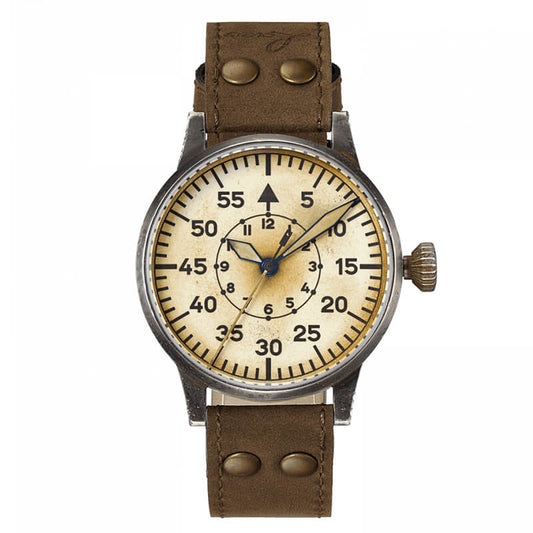 ラコ（Laco) オリジナルパイロットウォッチ　手巻き グラーツ エアブシュトゥック 861946 腕時計