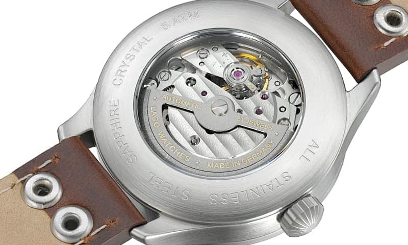 ラコ（Laco) パイロットウォッチ Laco21系 自動巻 アーヘン39　861990　腕時計