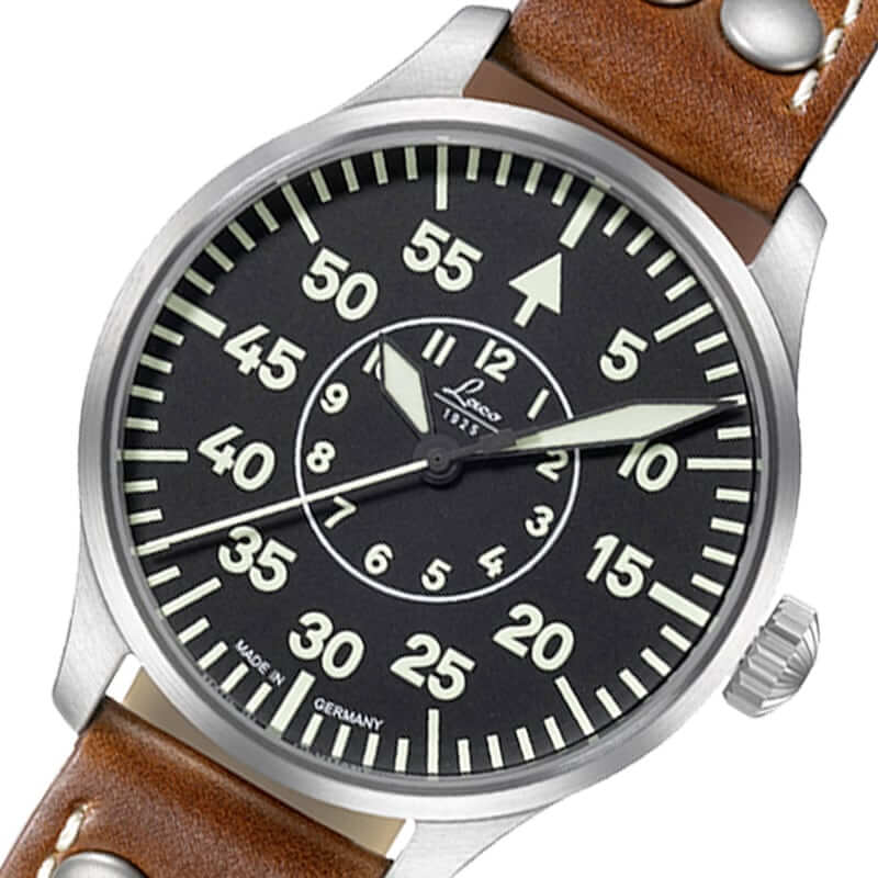 ラコ（Laco) パイロットウォッチ Laco21系 自動巻 アーヘン39　861990　腕時計