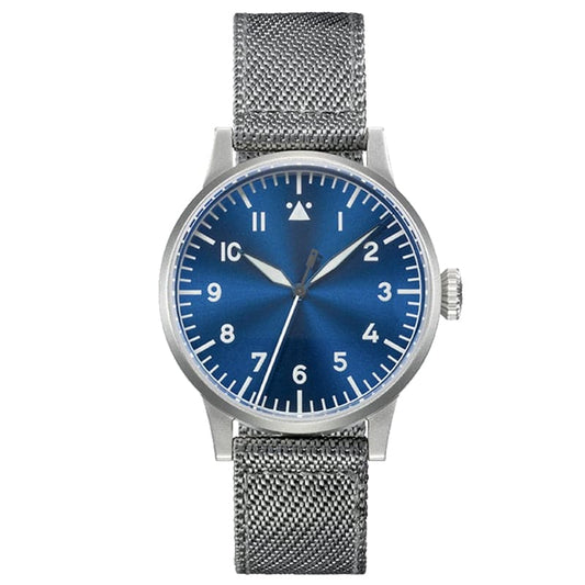 ラコ（Laco) パイロットウォッチ Laco24系 自動巻 ミュンスター ブラウシュトゥンデ 862081　腕時計
