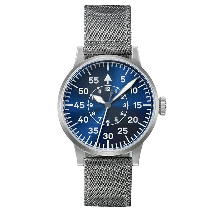 ラコ（Laco) パイロットウォッチ Laco24系 自動巻 パーダーボルン ブラウシュトゥンデ 862082　腕時計