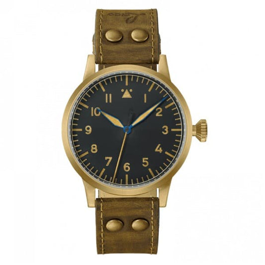 ラコ（Laco) オリジナルパイロットウォッチ Laco 200 自動巻き ザールブリュッケン ブロンズ 腕時計 862085