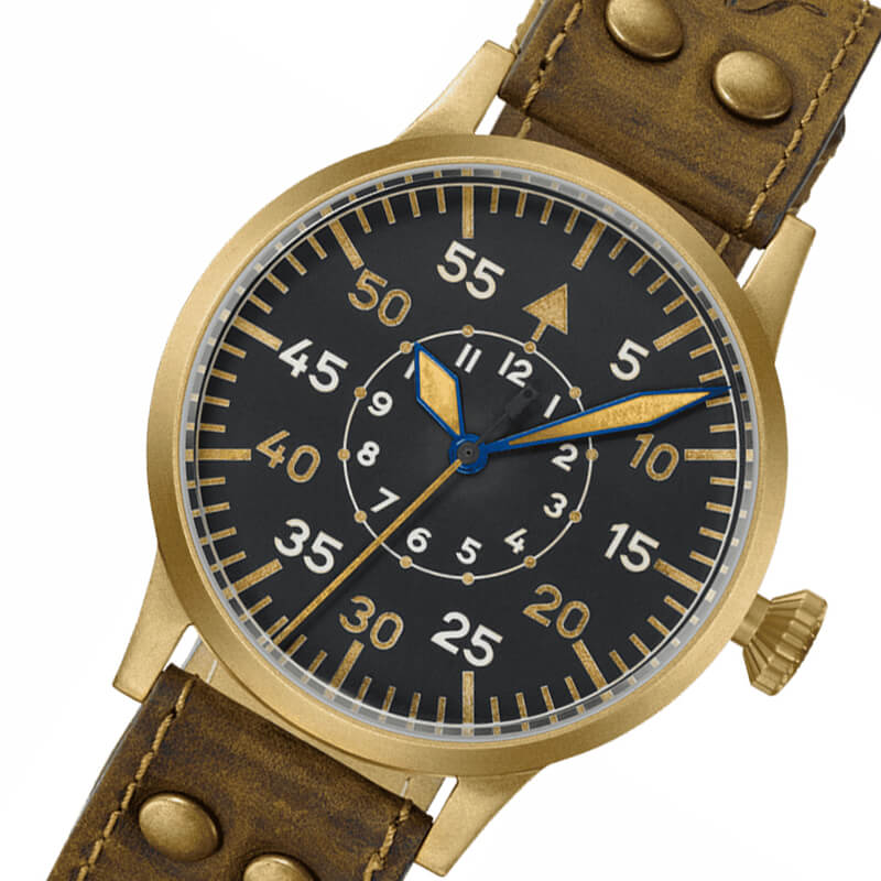 ラコ（Laco) オリジナルパイロットウォッチ Laco 200 自動巻き フリードリヒスハーフェン ブロンズ 腕時計 862086