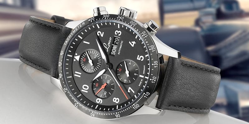 ラコ（Laco) クロノグラフウォッチ Laco50系 自動巻き Hockenheim（ホッケンハイム）862089 腕時計