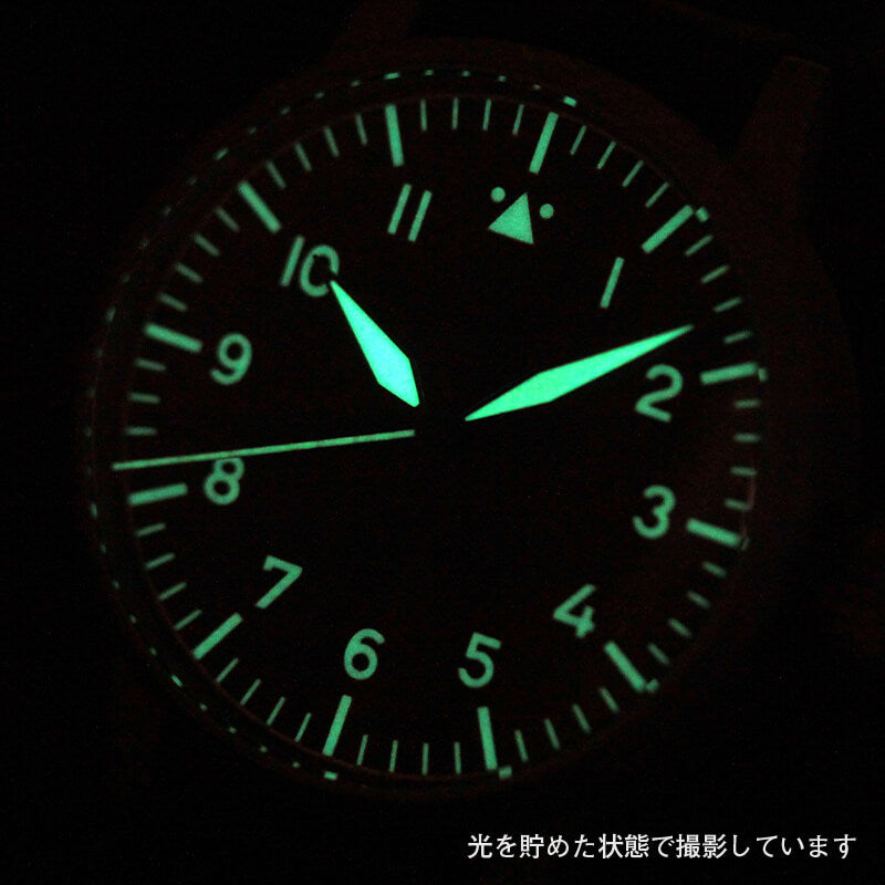 ラコ オリジナル パイロットウォッチ Mulheim an der ruhr (ミュールハイム アン デア ルール) LACO 01系 手巻きムーブメント 腕時計 862092