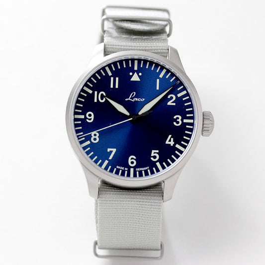 ラコ（Laco) パイロットウォッチ Laco21系 自動巻 アウクスブルク42 ブラウシュトゥンデ 862100　腕時計