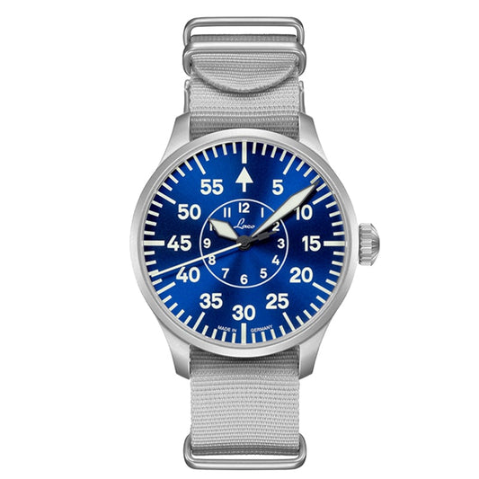 ラコ（Laco) パイロットウォッチ Laco21系 自動巻 アーヘン42 ブラウシュトゥンデ 862101　腕時計