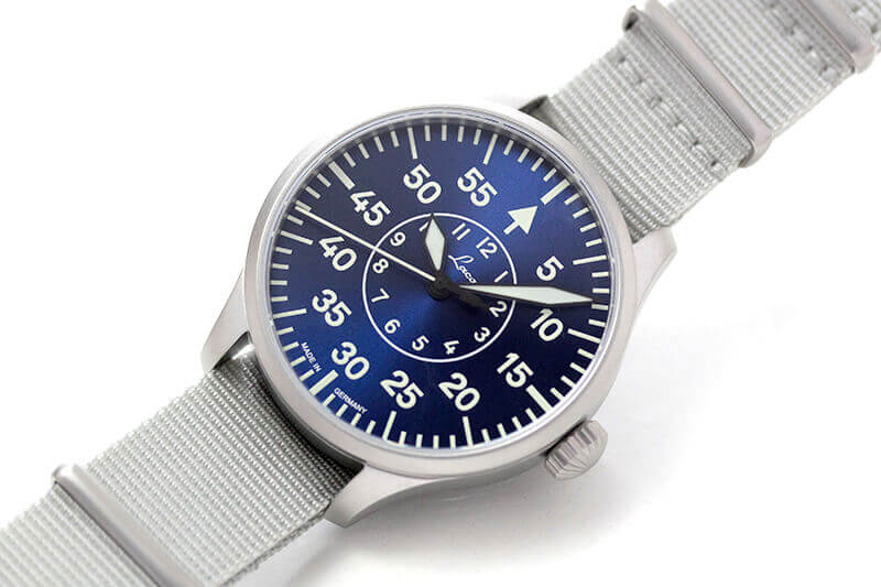 ラコ（Laco) パイロットウォッチ Laco21系 自動巻 アーヘン39 ブラウシュトゥンデ 862103　腕時計