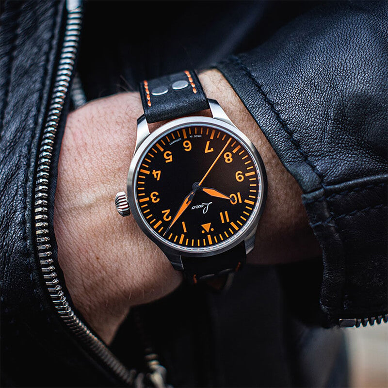 Laco(ラコ) パイロットウォッチ LACO 21系 自動巻き ネアペル39 腕時計 862129