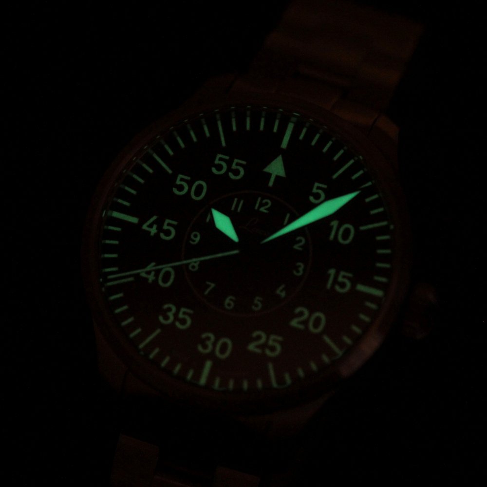 Laco(ラコ) パイロットウォッチ PILOT Aachen39  アーヘン39 　自動巻き　腕時計 862139