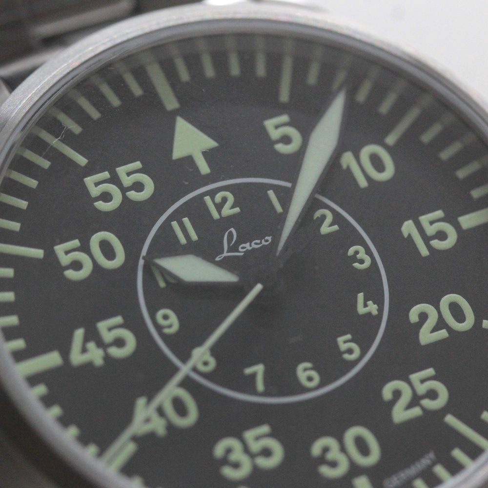Laco(ラコ) パイロットウォッチ PILOT Aachen39  アーヘン39 　自動巻き　腕時計 862139