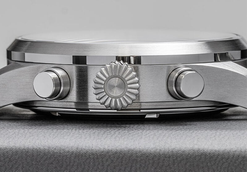 ラコ（Laco) クロノグラフウォッチ Laco500 自動巻き Kiel.2 Weiss（キール.2 ヴァイス）862153 腕時計