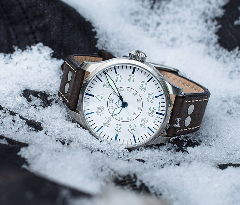 Laco ラコ PILOT Aachen42 Polar(パイロット アーヘン42 ポーラー ) 自動巻き 腕時計 862157