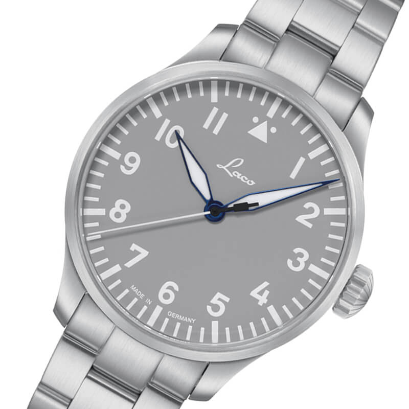 Laco (ラコ) パイロット アウクスブルク42 グラウ 自動巻き グレー 42mm 腕時計 862158.MB
