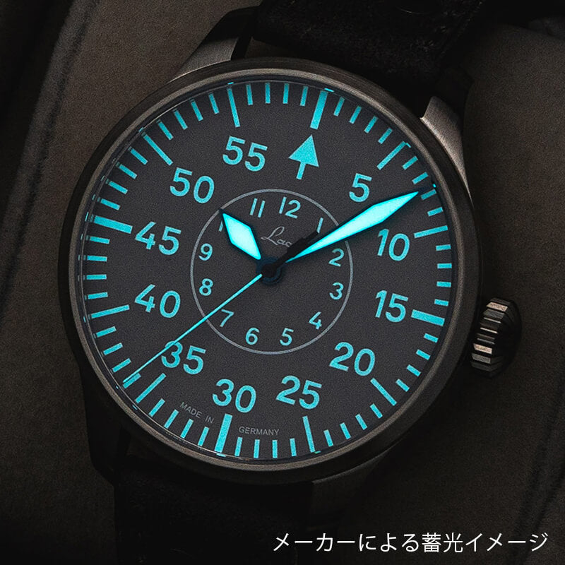 Laco (ラコ) パイロット アーヘン42 グラウ 自動巻き グレー 42mm 腕時計 	862159.MB