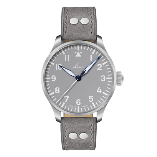 Laco (ラコ) パイロット アウクスブルク39 グラウ 自動巻き グレー 39mm 腕時計 862161