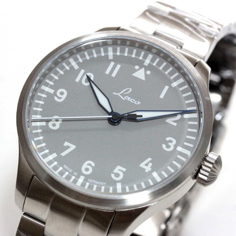 Laco (ラコ) パイロット アウクスブルク39 グラウ 自動巻き グレー 39mm 腕時計 862161.MB