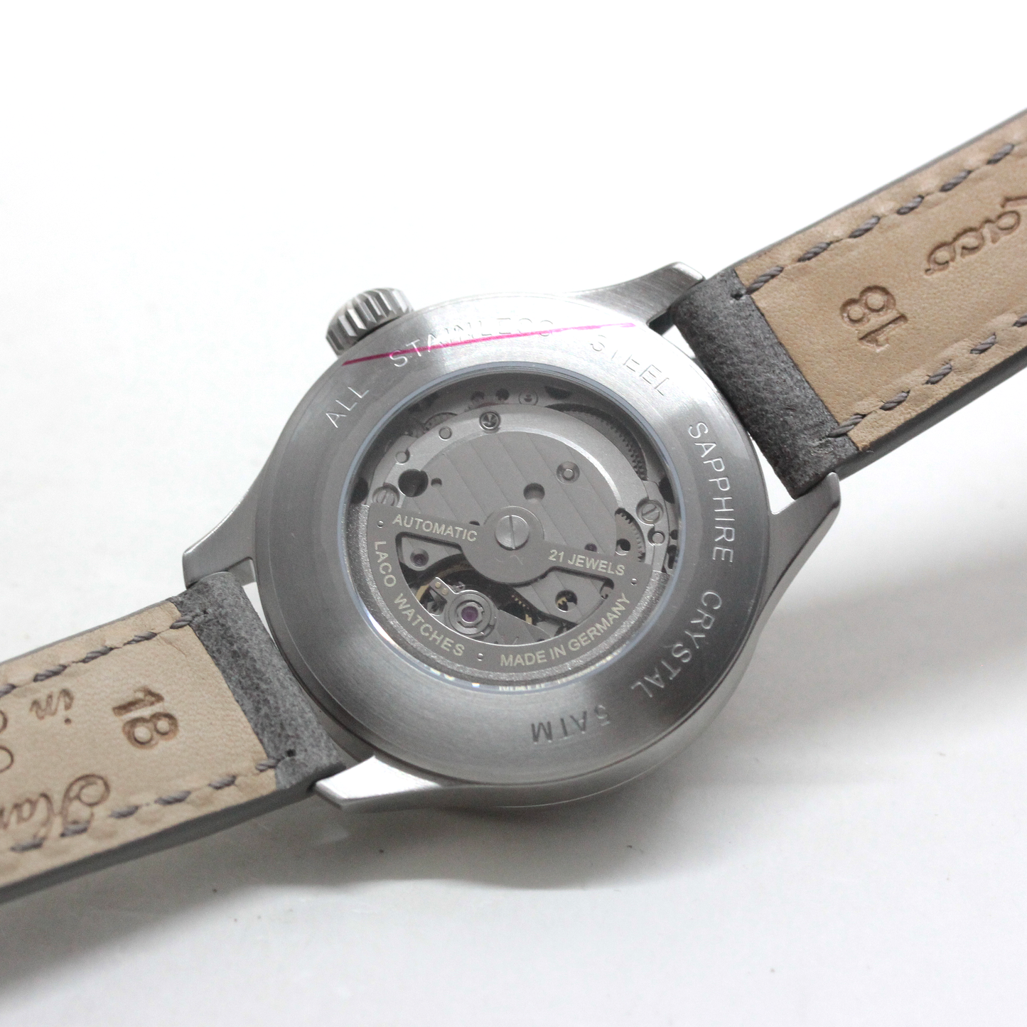 ラコ 862162 正美堂時計店撮影 裏蓋