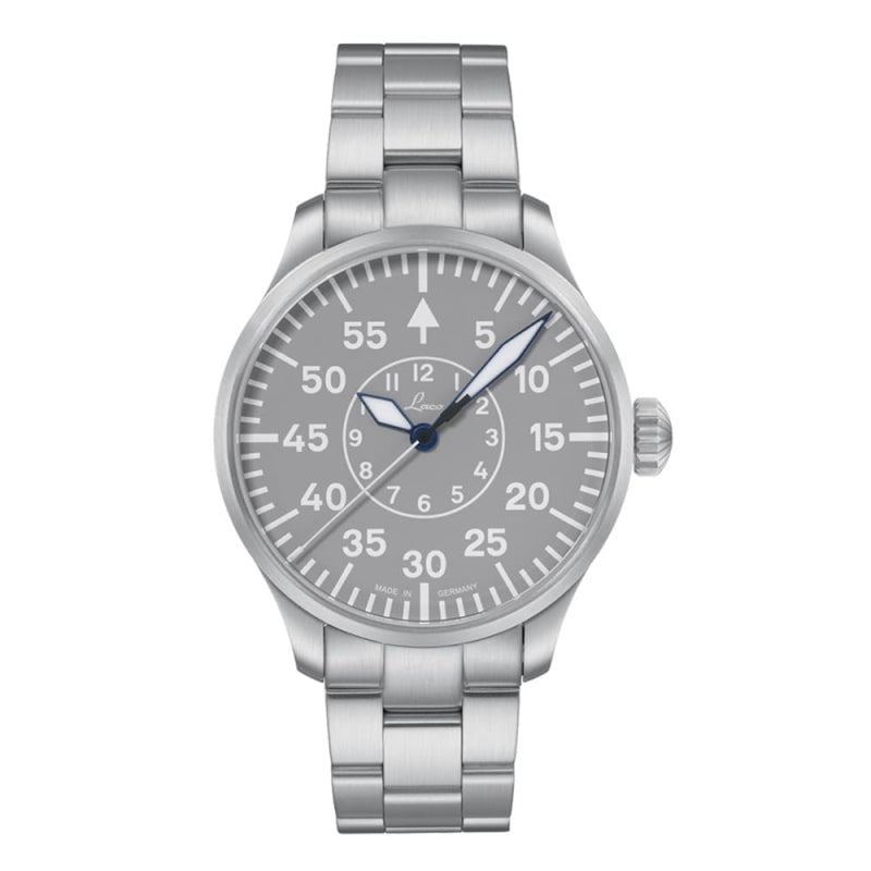 Laco (ラコ) パイロット アーヘン39 グラウ 自動巻き グレー 39mm 腕時計 862162.MB