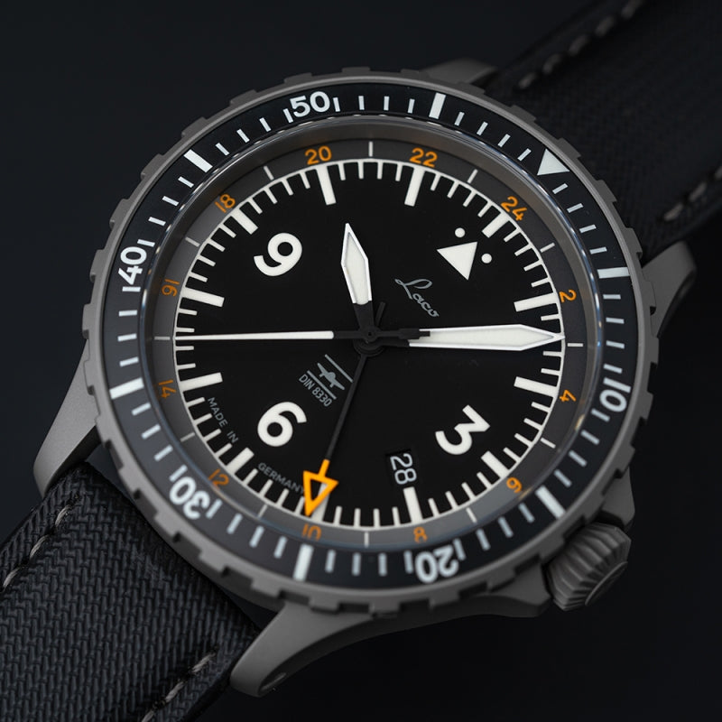 Laco DIN8330 ドイツ工業規格認定 腕時計 パイロットウォッチ ハンブルク GMT 862165