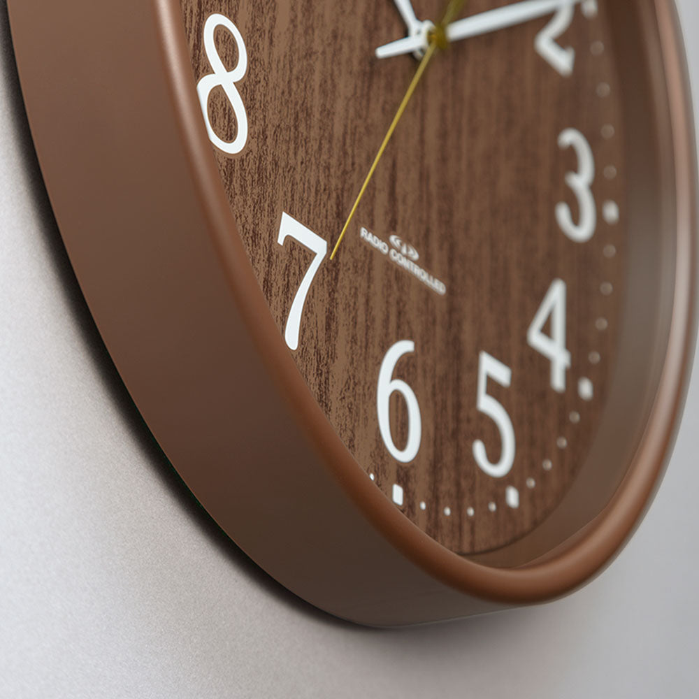 CITIZEN(シチズン) 木目 電波 掛け時計 8MY569-006