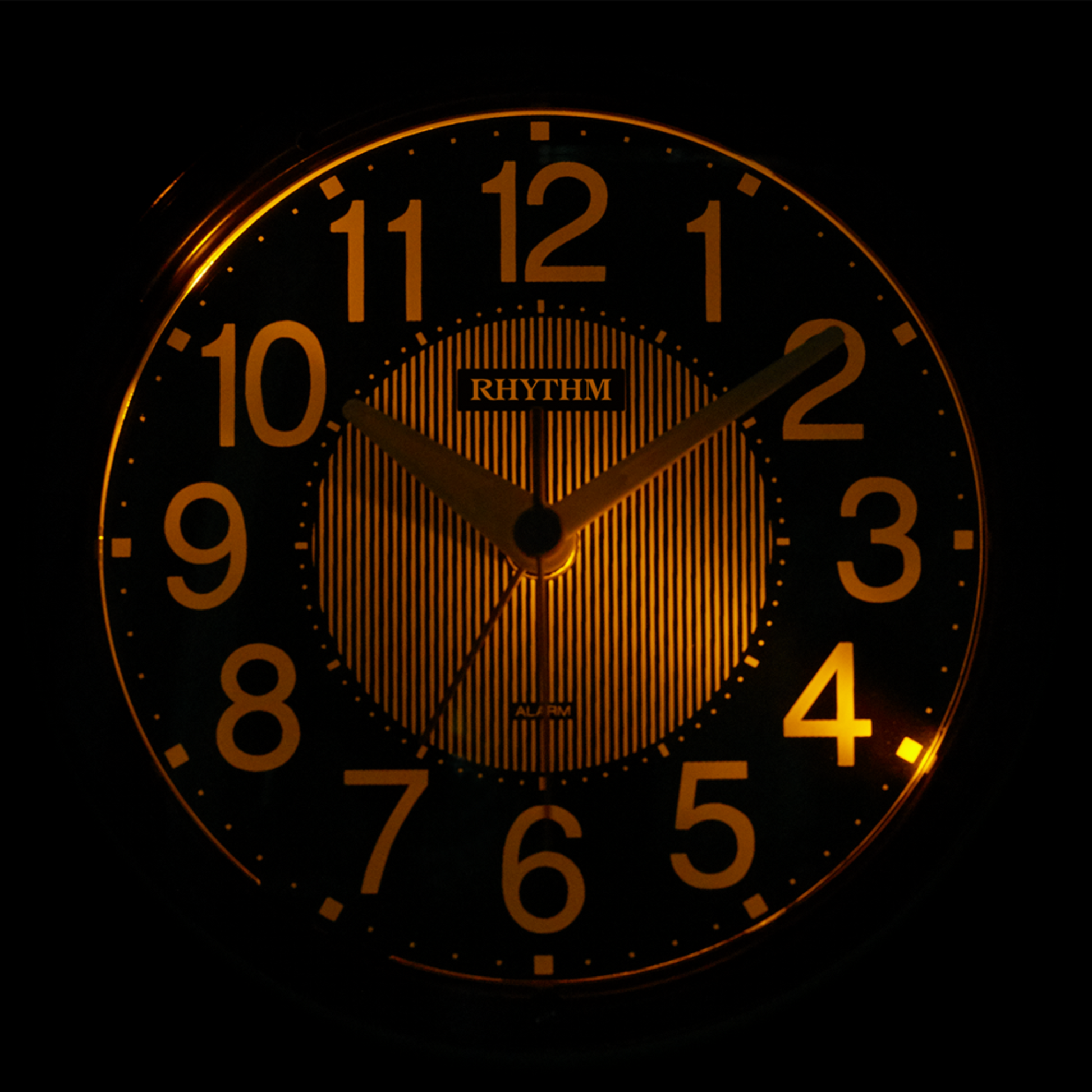 ライト点灯時イメージ RHYTHM 8RE673SR18