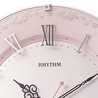 RHYTHM リズム 　電波掛け時計　アラカルト　8MY538SR13