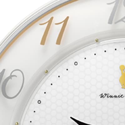 RHYTHM リズム 電波掛け時計 Disney くまのプーさん 8MY542MC03 – 正美