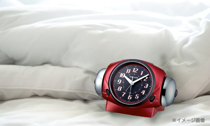 RHYTHM リズム 大音量アラーム 目覚まし時計 バトルパワー646
